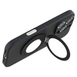 EIDERWOOD iPhone 16 Pro Hybrid Skal inkl. Stöd med Sparkstöd Spegel - Svart