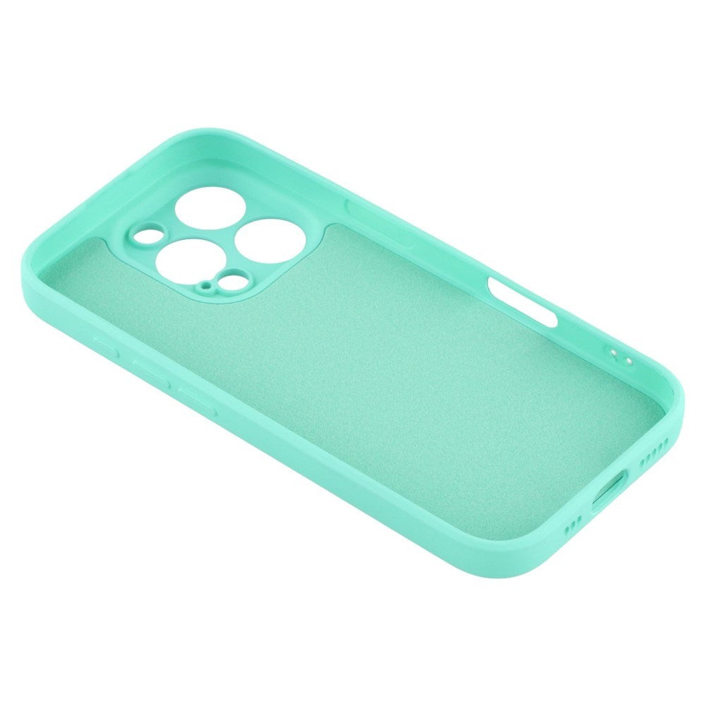 EIDERWOOD iPhone 16 Pro Hybrid Skal inkl. Stöd med Sparkstöd Spegel - Neongrön