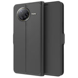Xiaomi Poco F7 Ultra EIDERWOOD Konstläder Fodral m. Korthållare & Ställfunktion – Svart