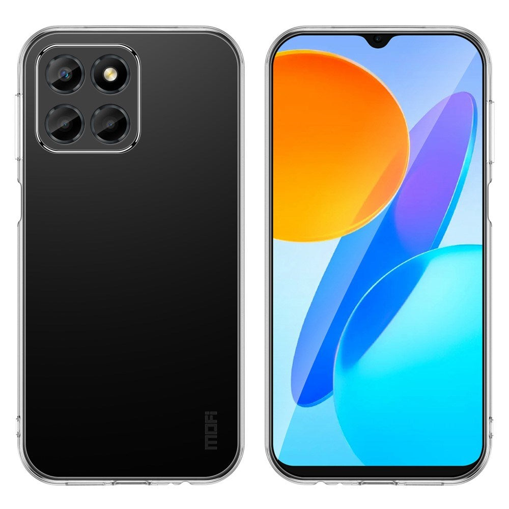 Honor X8 (5G) MOFI Flexibelt Plast Skal - Genomskinlig