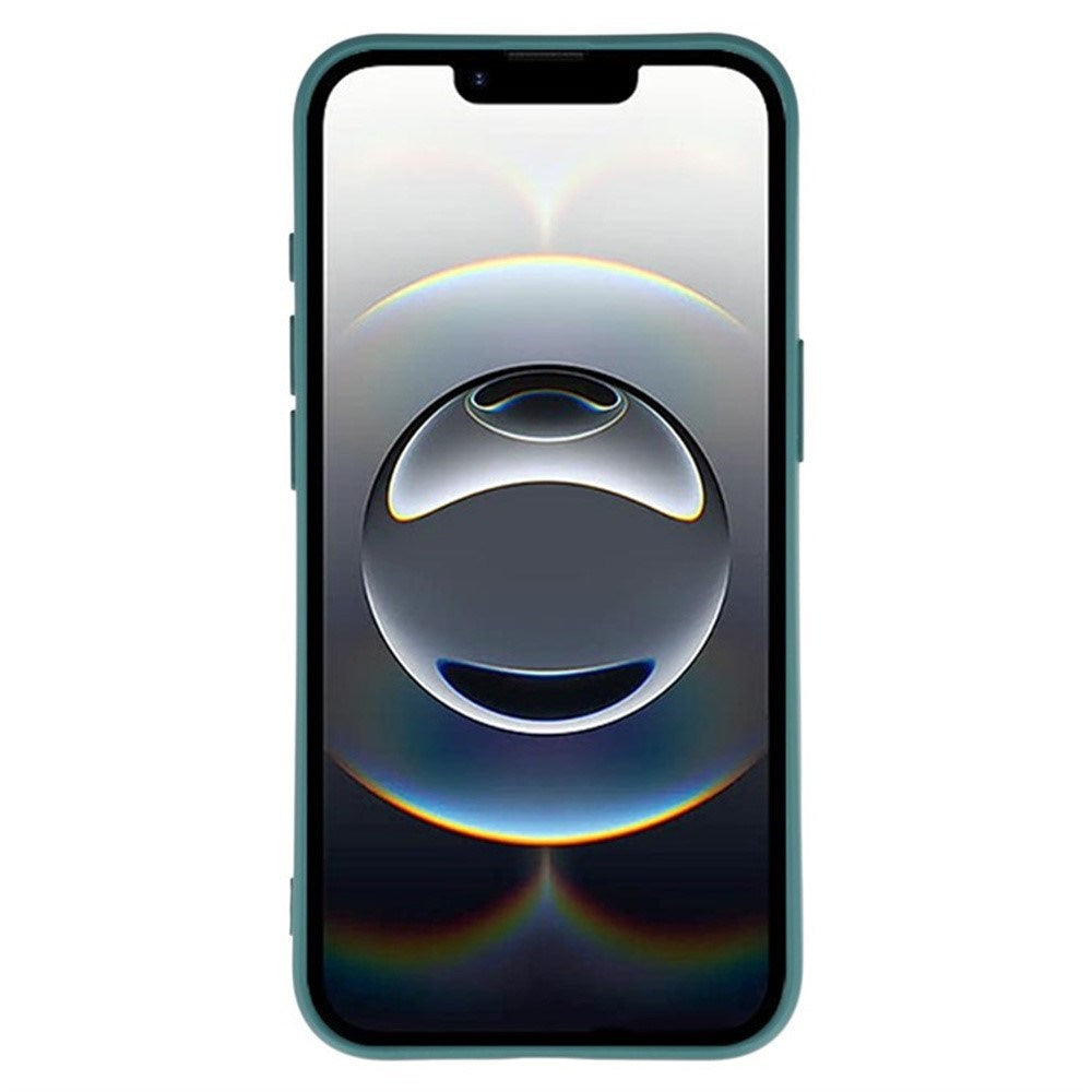 iPhone 17e / 16e Skyddsset med Flexibelt Plast Skal & Skärmskydd - Grön