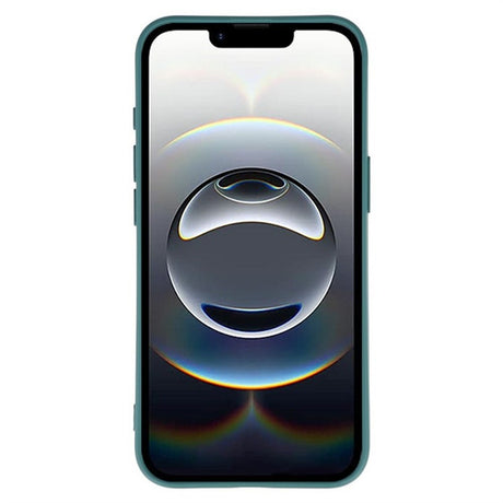 iPhone 16e Set med Flexibelt Plast Skal - Skärmskydd - Rem - Grön