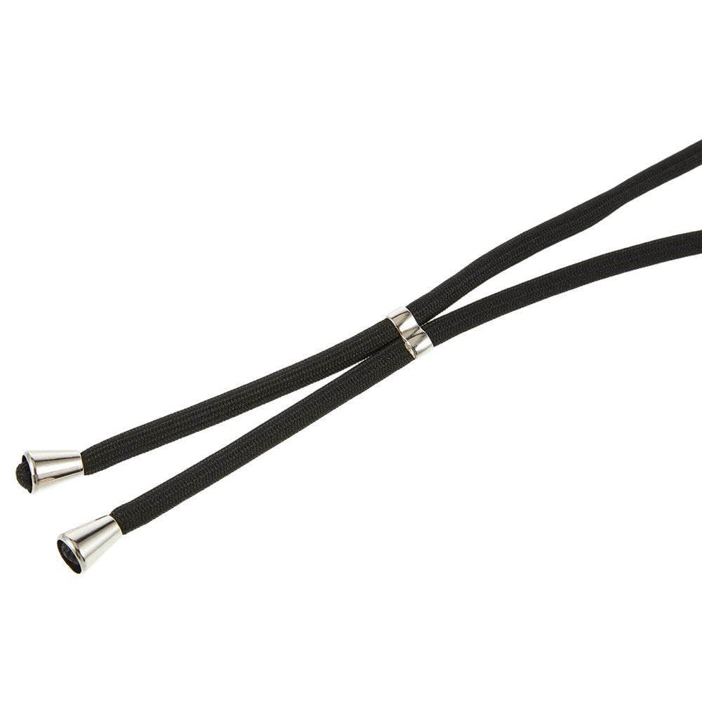 iPhone 17e / 16e EIDERWOOD Fodrat Flexibelt Plast Skal m. Rem - Svart