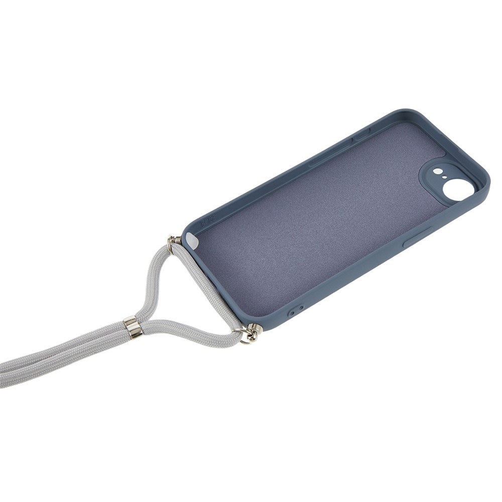 iPhone 17e / 16e EIDERWOOD Fodrat Flexibelt Plast Skal m. Rem - Lavendel