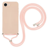 iPhone 17e / 16e EIDERWOOD Fodrat Flexibelt Plast Skal m. Rem - Rosa
