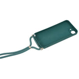 iPhone 17e / 16e EIDERWOOD Fodrat Flexibelt Plast Skal m. Rem - Mörkgrön