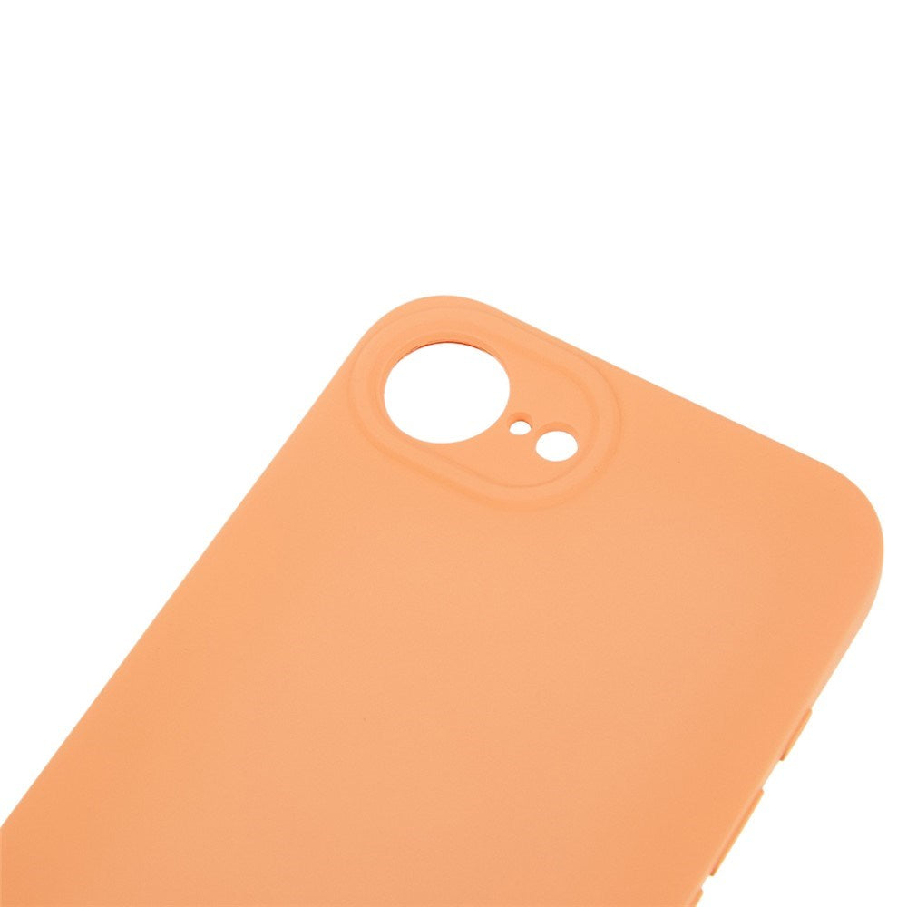 iPhone 17e / 16e EIDERWOOD Fodrat Flexibelt Plast Skal m. Rem - Orange