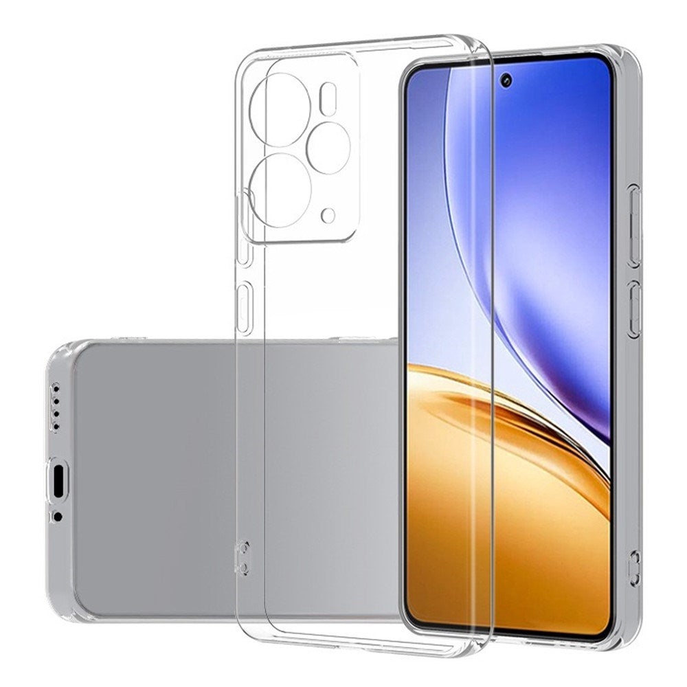 Realme 14 (5G) EIDERWOOD Flexibelt Plast Bakside Skal – Genomskinlig