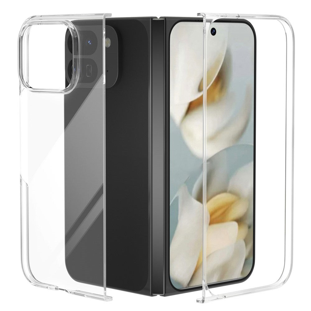 EIDERWOOD Google Pixel 10 Pro Fold Hård Plast Skal - Genomskinlig