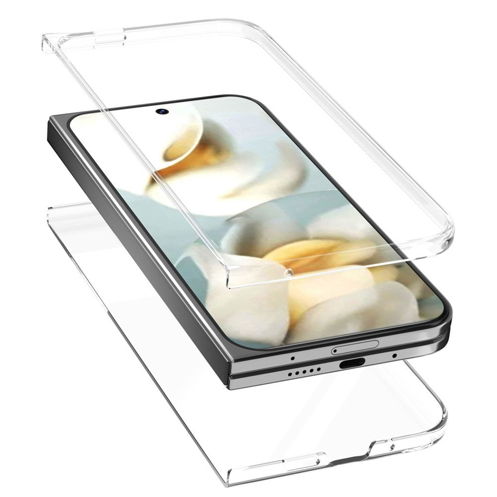 EIDERWOOD Google Pixel 10 Pro Fold Hård Plast Skal - Genomskinlig