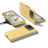 EIDERWOOD Google Pixel 10 Pro Fold Matt Hård Plast Skal - Gul