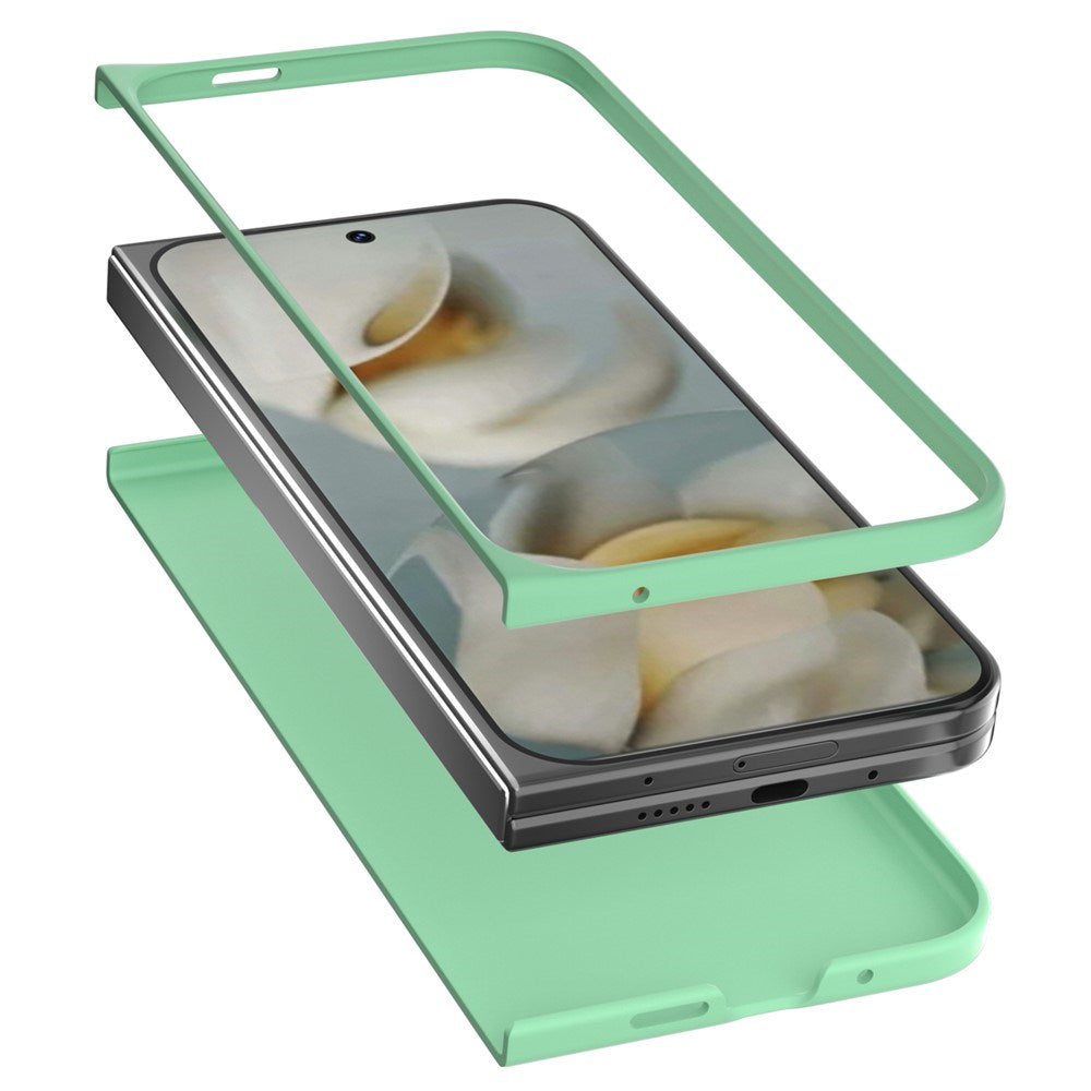 EIDERWOOD Google Pixel 10 Pro Fold Matt Hård Plast Skal - Ljusgrön