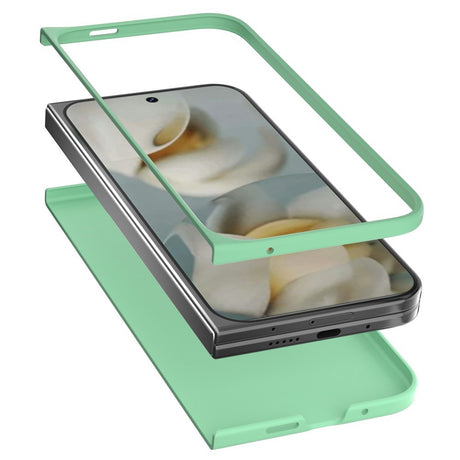 EIDERWOOD Google Pixel 10 Pro Fold Matt Hård Plast Skal - Ljusgrön