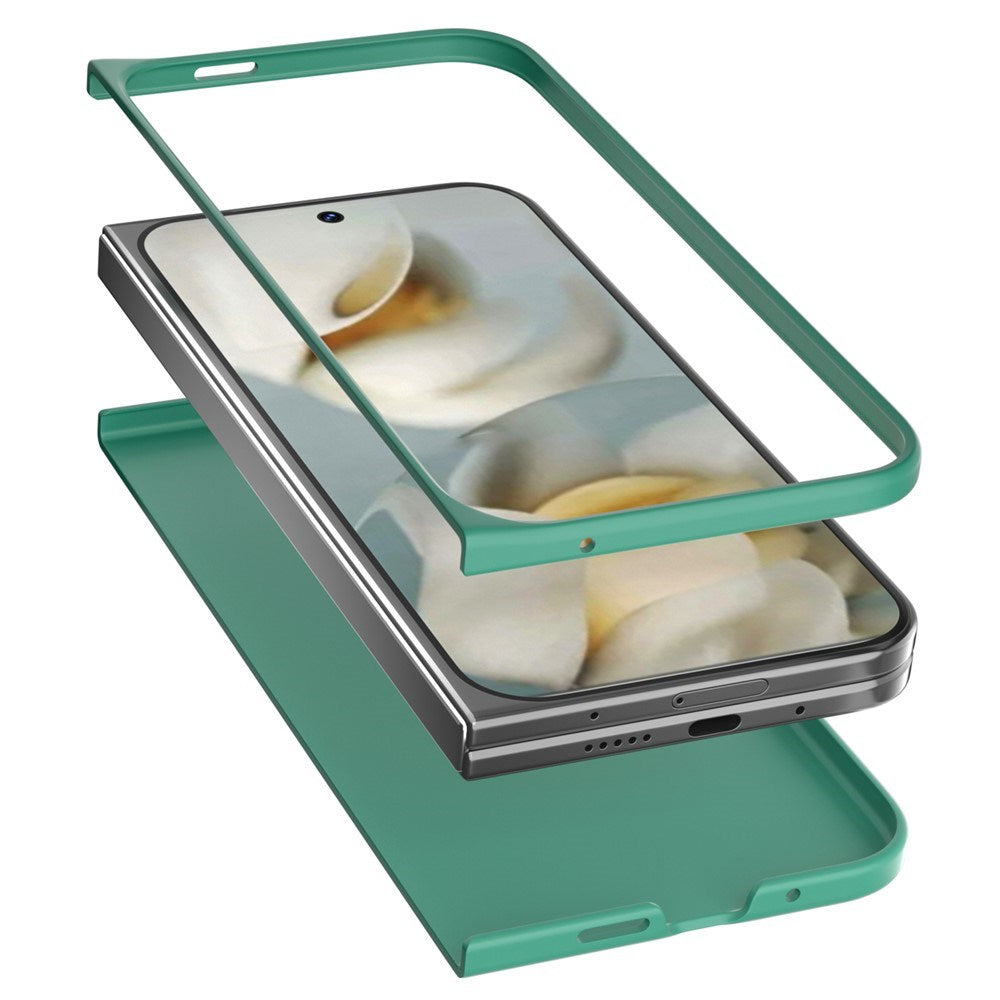 EIDERWOOD Google Pixel 10 Pro Fold Matt Hård Plast Skal - Grön