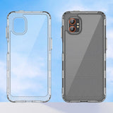 EIDERWOOD Samsung Galaxy Xcover 7 Pro 2-i-1 Set Flexibelt Plast Skal med Härdat Glas Skärmskydd - Genomskinlig