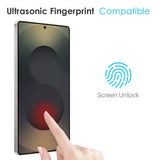 NORTHJO Samsung Galaxy S25 Ultra 2-i-1 Skyddspaket med Stötabsorberande Flexibelt Plast Skal & Härdat Skärmskyddsglas - Genomskinlig