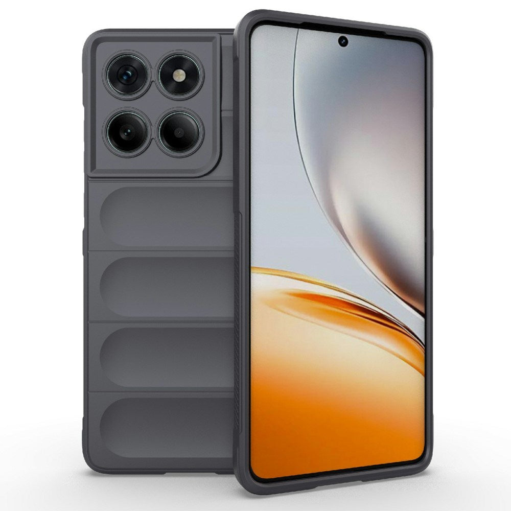 EIDERWOOD Motorola Edge 60 Fusion Flexibelt Plast Skal - Mörkgrå