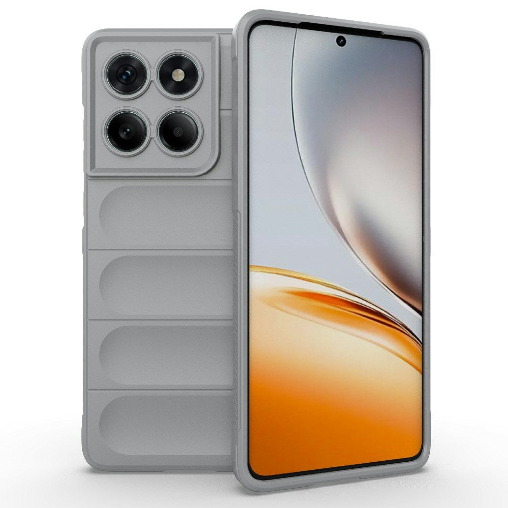 EIDERWOOD Motorola Edge 60 Fusion Flexibelt Plast Skal - Ljusgrå