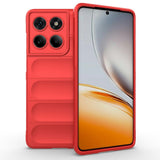 EIDERWOOD Motorola Edge 60 Fusion Flexibelt Plast Skal - Röd