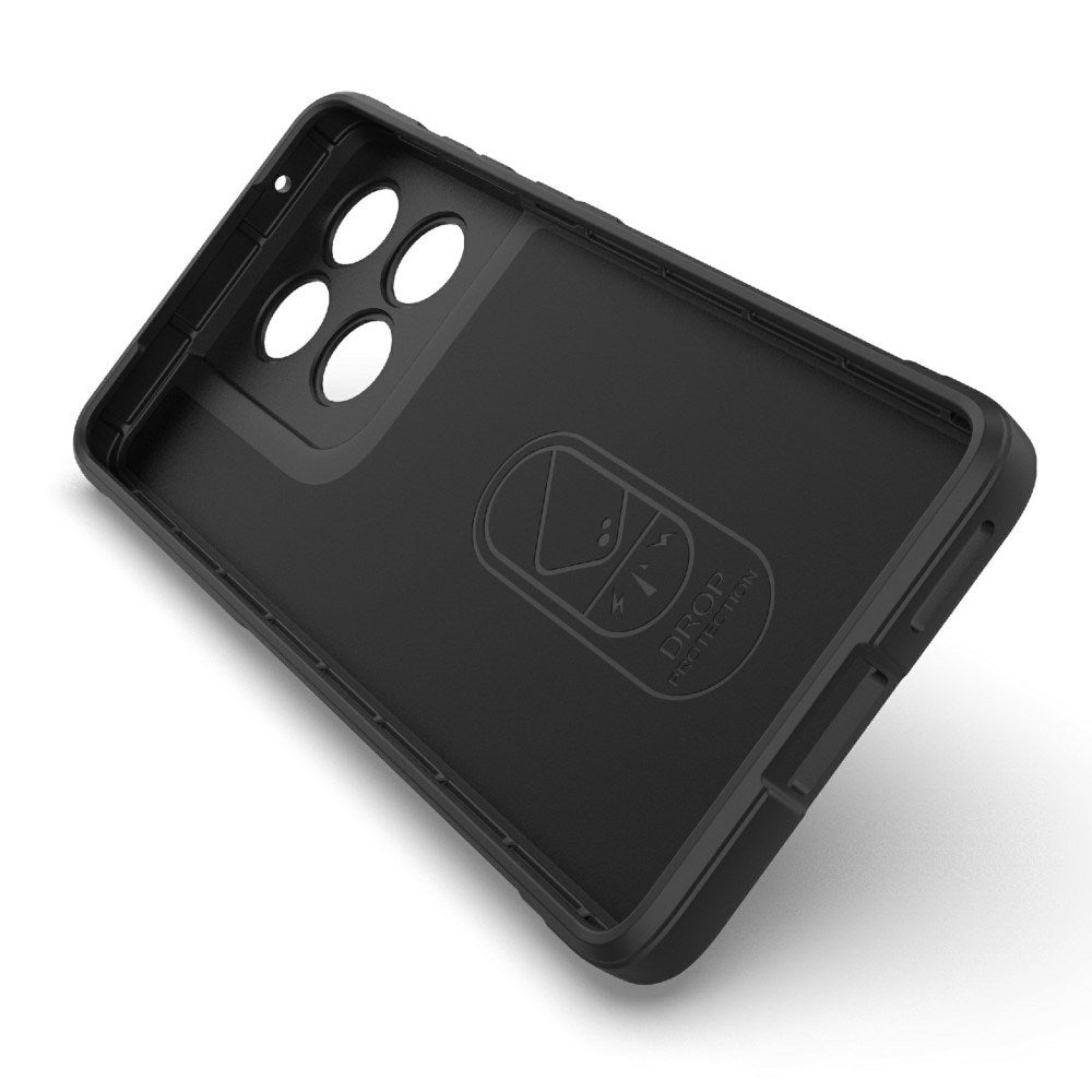 EIDERWOOD Motorola Edge 60 Fusion Flexibelt Plast Skal - Svart