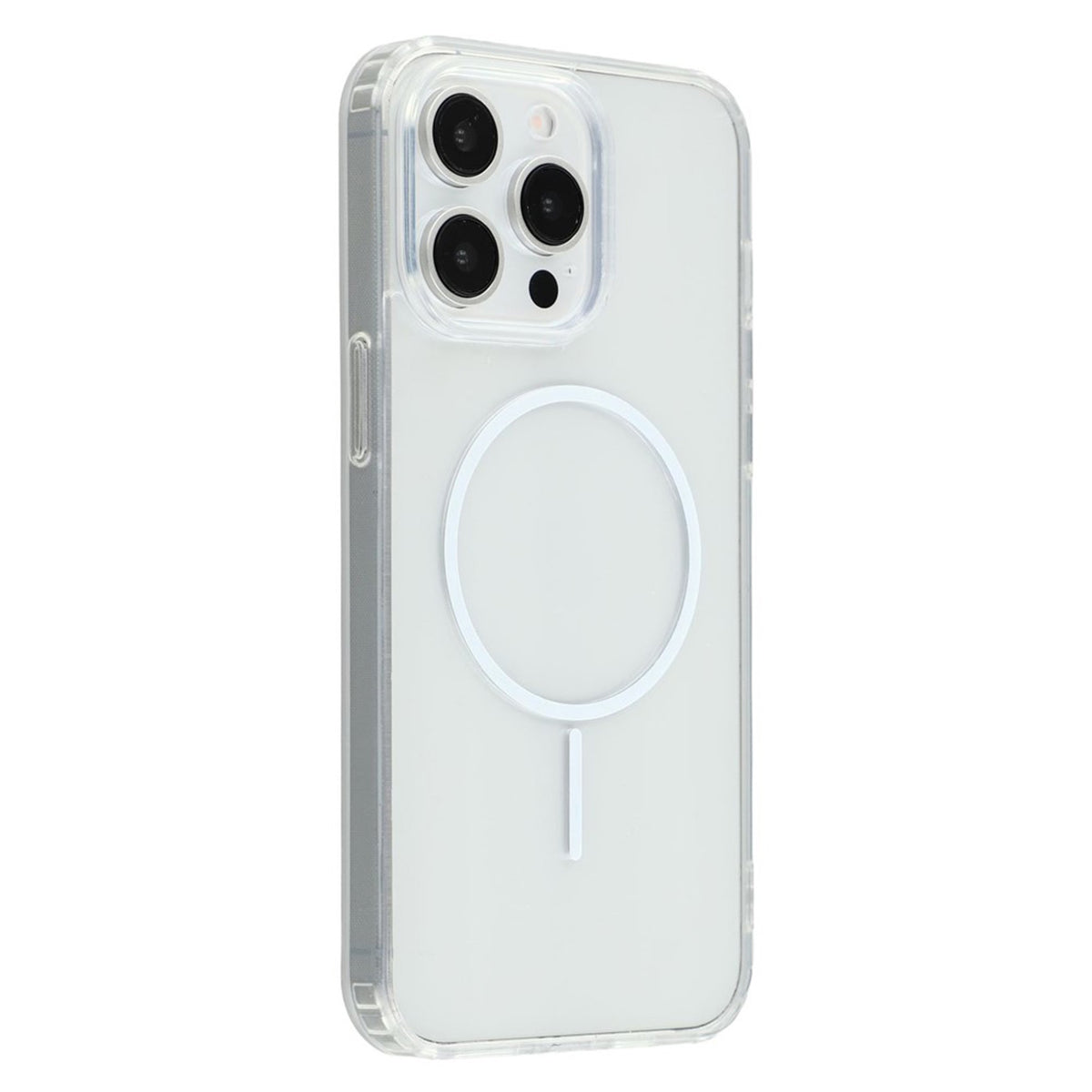 iPhone 15 Pro Max EIDERWOOD Hybrid Plast Skal - MagSafe Kompatibel - Transparent / Vit