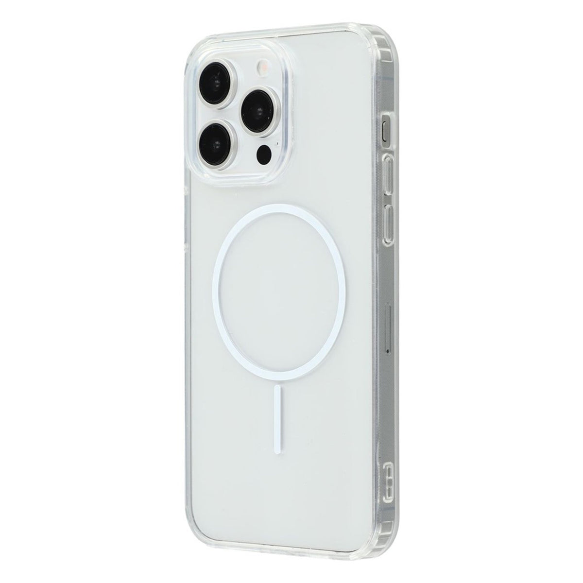 iPhone 15 Pro Max EIDERWOOD Hybrid Plast Skal - MagSafe Kompatibel - Transparent / Vit