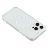 iPhone 15 Pro Max EIDERWOOD Hybrid Plast Skal - MagSafe Kompatibel - Transparent / Vit