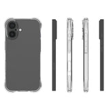 EIDERWOOD iPhone 17 Flexibelt Plast Skal med Förstärkta Hörn - Genomskinlig