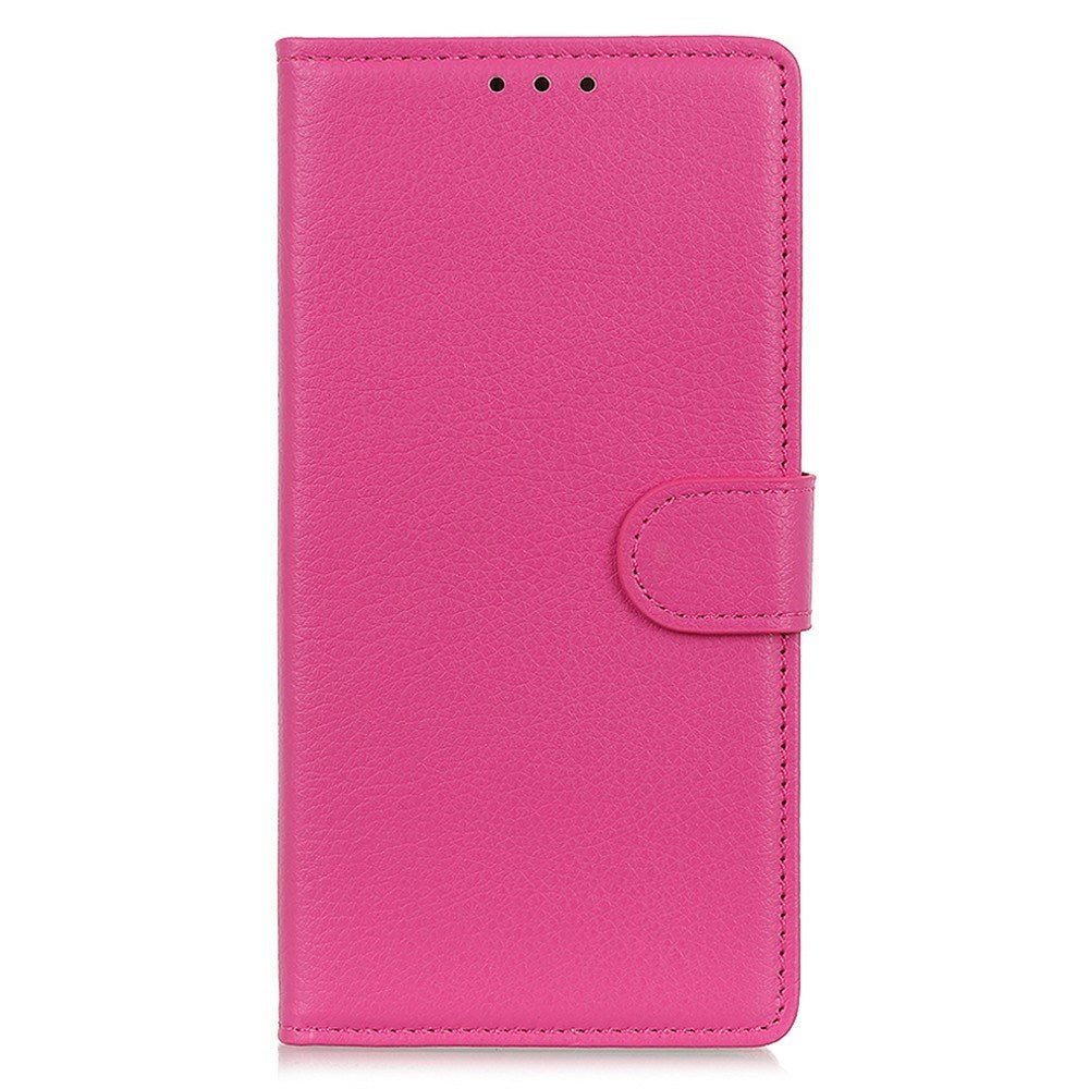 EIDERWOOD Sony Xperia 1 VII Konstläder Flip Fodral m. Korthållare & Ställfunktion - Rosa