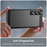 EIDERWOOD Sony Xperia 1 VII Brushed Carbon Skal - Svart