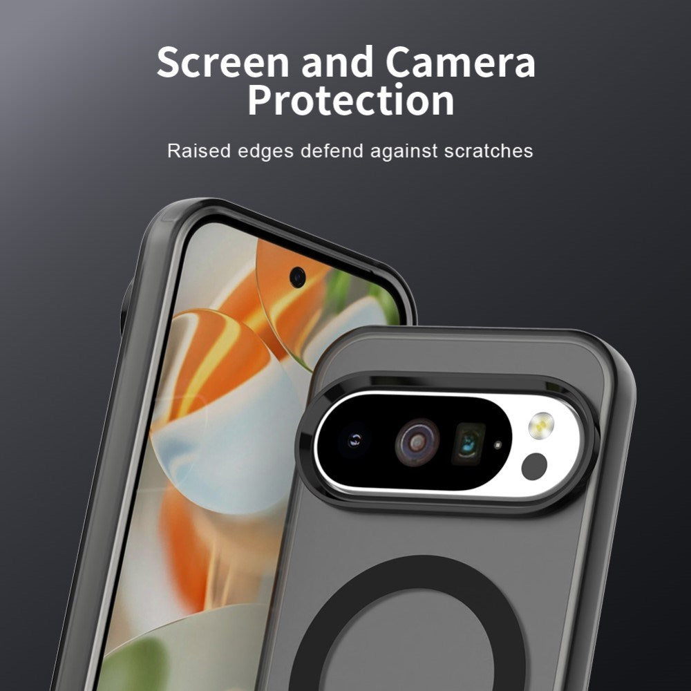 EIDERWOOD Google Pixel 10 / 10 Pro Hybrid Plast Skal - MagSafe Kompatibel - Genomskinlig / Svart