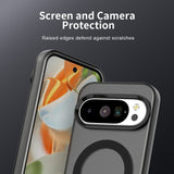 EIDERWOOD Google Pixel 10 / 10 Pro Hybrid Plast Skal - MagSafe Kompatibel - Genomskinlig / Svart