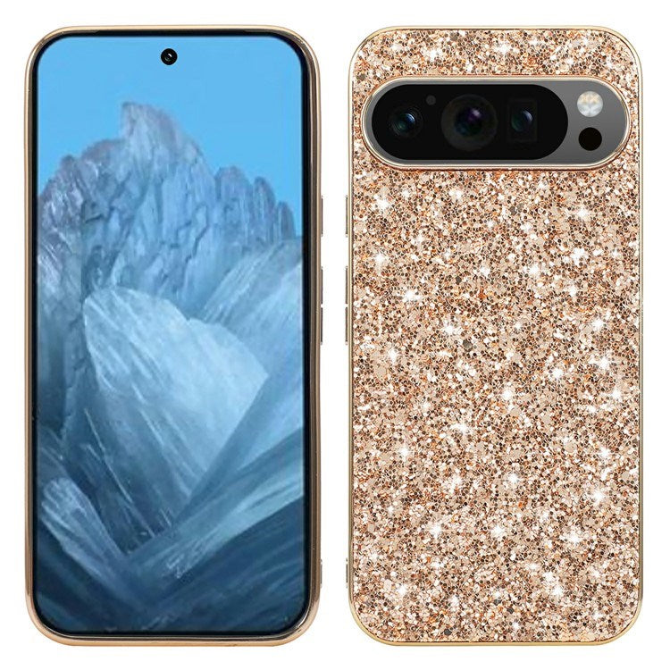EIDERWOOD Google Pixel 10 / 10 Pro Glitter Skal - Guld