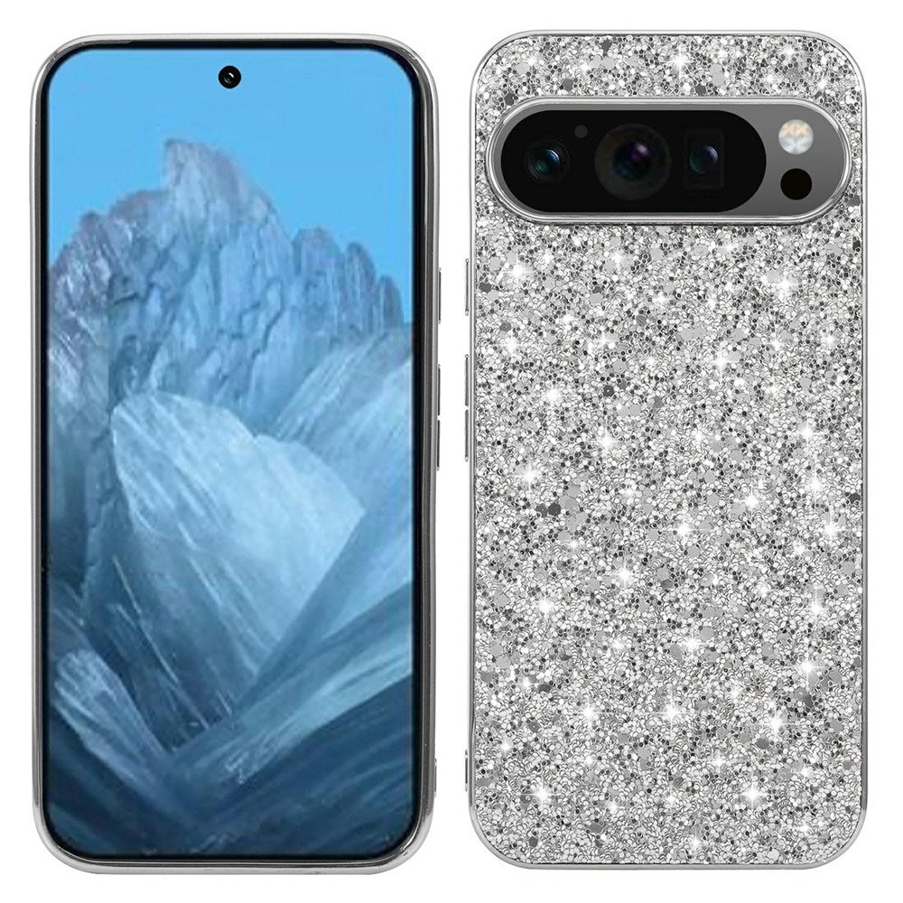 EIDERWOOD Google Pixel 10 Pro XL Glitter Skal - Silver
