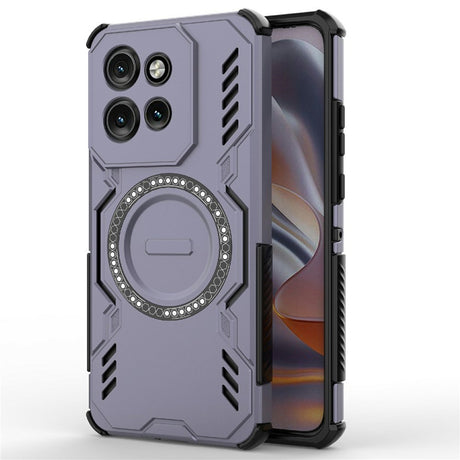 Motorola Edge 60 Neo / Edge 50 Neo / ThinkPhone 25 EIDERWOOD Hantverkare Skal – MagSafe Kompatibelt – Lila