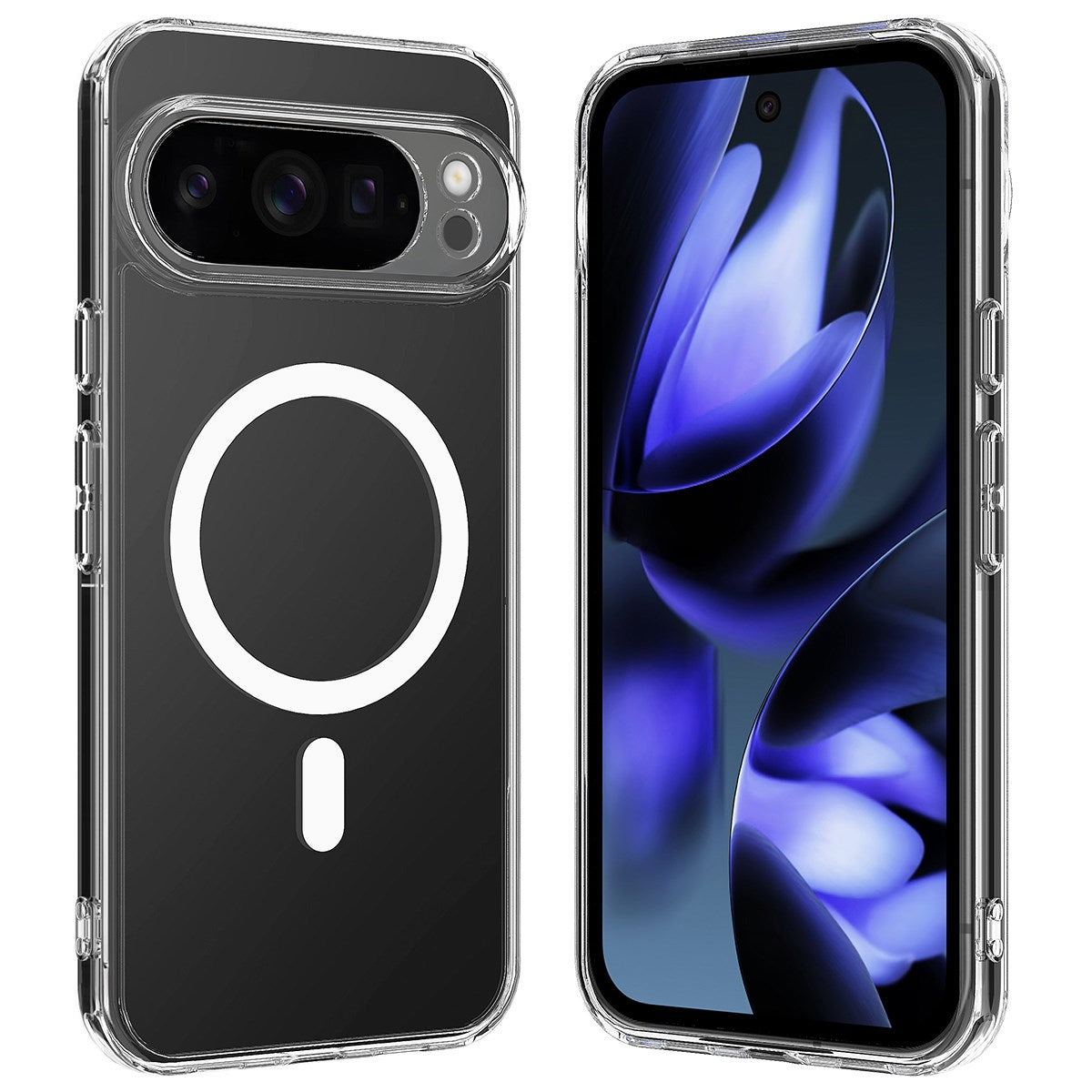 EIDERWOOD Google Pixel 10 Pro XL Hybrid Plast Skal - MagSafe Kompatibel - Genomskinlig