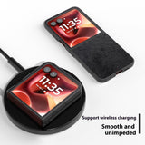 EIDERWOOD Motorola Razr 60 Ultra Konstläder Skal - Svart