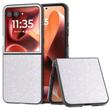 EIDERWOOD Motorola Razr 60 Ultra Hårdplast Glitter Skal - Vit