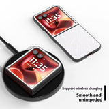 EIDERWOOD Motorola Razr 60 Ultra Hårdplast Glitter Skal - Vit