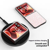 EIDERWOOD Motorola Razr 60 Ultra Hårdplast Glitter Skal - Rosa