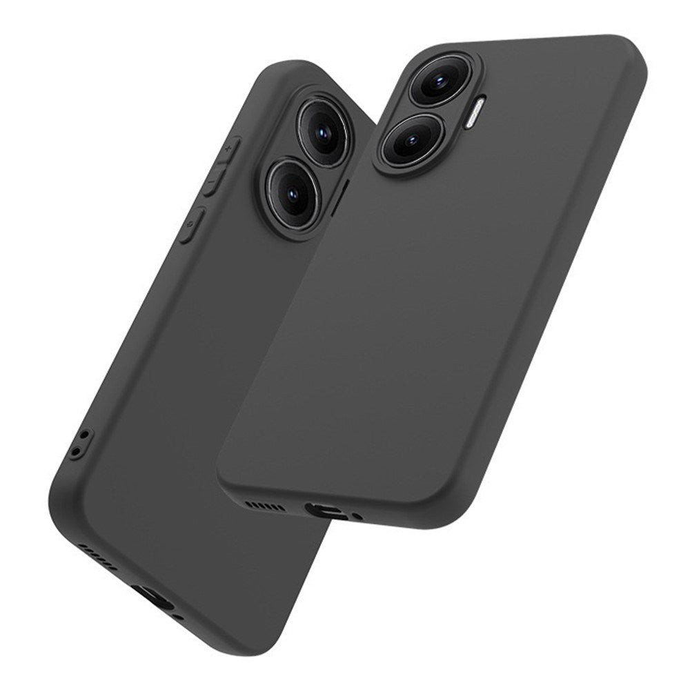 Xiaomi Poco F7 EIDERWOOD Matt Flexibelt Plast Skal – Svart