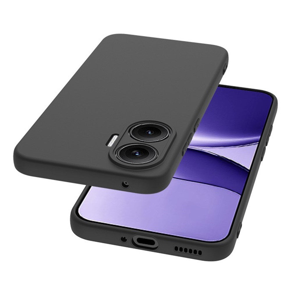 Xiaomi Poco F7 EIDERWOOD Matt Flexibelt Plast Skal – Svart