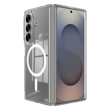 EIDERWOOD Samsung Galaxy Z Fold7 Hybrid Plast Skal - MagSafe Kompatibel - Genomskinlig