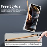 EIDERWOOD Samsung Galaxy Z Fold7 Hård Plast Skal m. Stylus - Ljusgrå