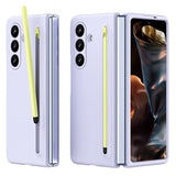 EIDERWOOD Samsung Galaxy Z Fold7 Hård Plast Skal m. Stylus - Lila