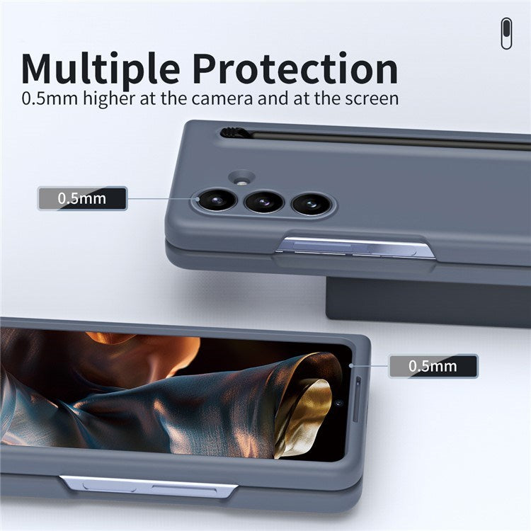 EIDERWOOD Samsung Galaxy Z Fold7 Hård Plast Skal m. Stylus - Mörkgrå