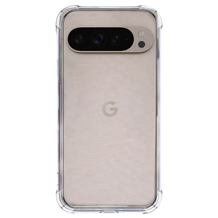 EIDERWOOD Google Pixel 10 / 10 Pro Plast Skal m. Stötdämpande Hörn - Genomskinlig