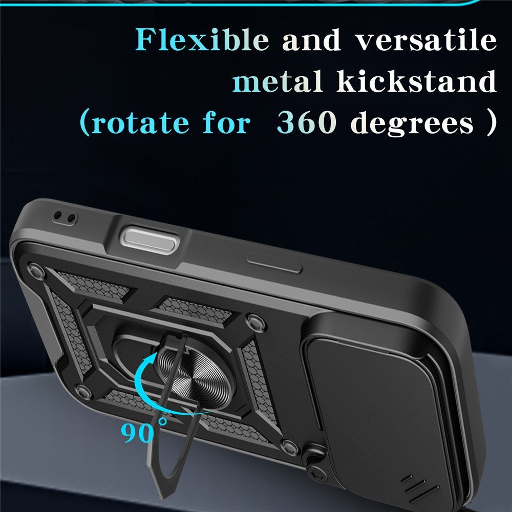 EIDERWOOD iPhone 17 Pro Hybrid Hantverkar Skal m. Kickstand & Cam Slider - Blå