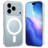 EIDERWOOD iPhone 17 Pro Max Hybrid Plast Skal - MagSafe Kompatibel - Genomskinlig