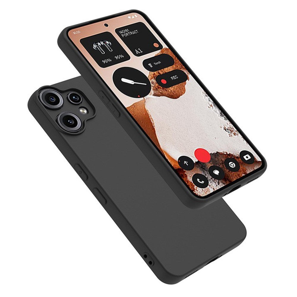 Nothing CMF Phone 2 Pro EIDERWOOD Matt Flexibelt Plast Skal - Svart